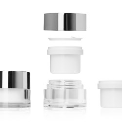 2-in-1 refill skincare jars